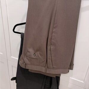 2 pairs of PRONTO UOMA men’s size 36 W. Brown and Charcoal